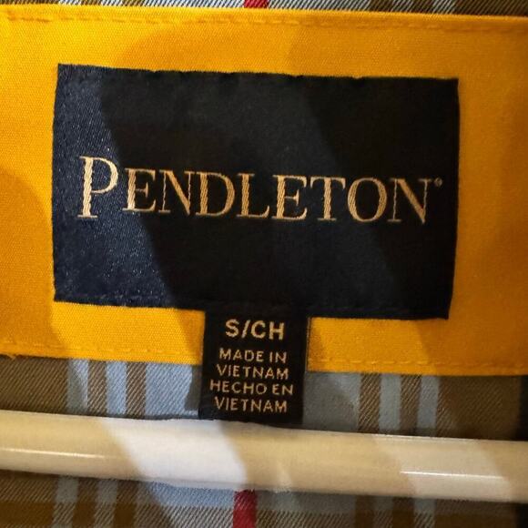 Pendleton Womens Waterproof Breathable Rain Trail Jacket Size Small Yellow - Picture 14 of 15